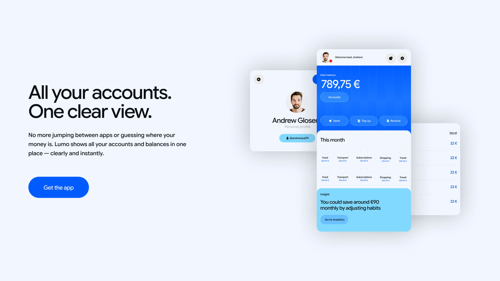 Lumo Finance — brand slide